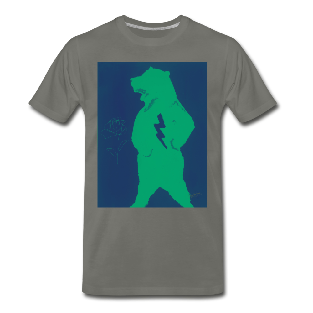Men's Premium T-Shirt - asphalt gray