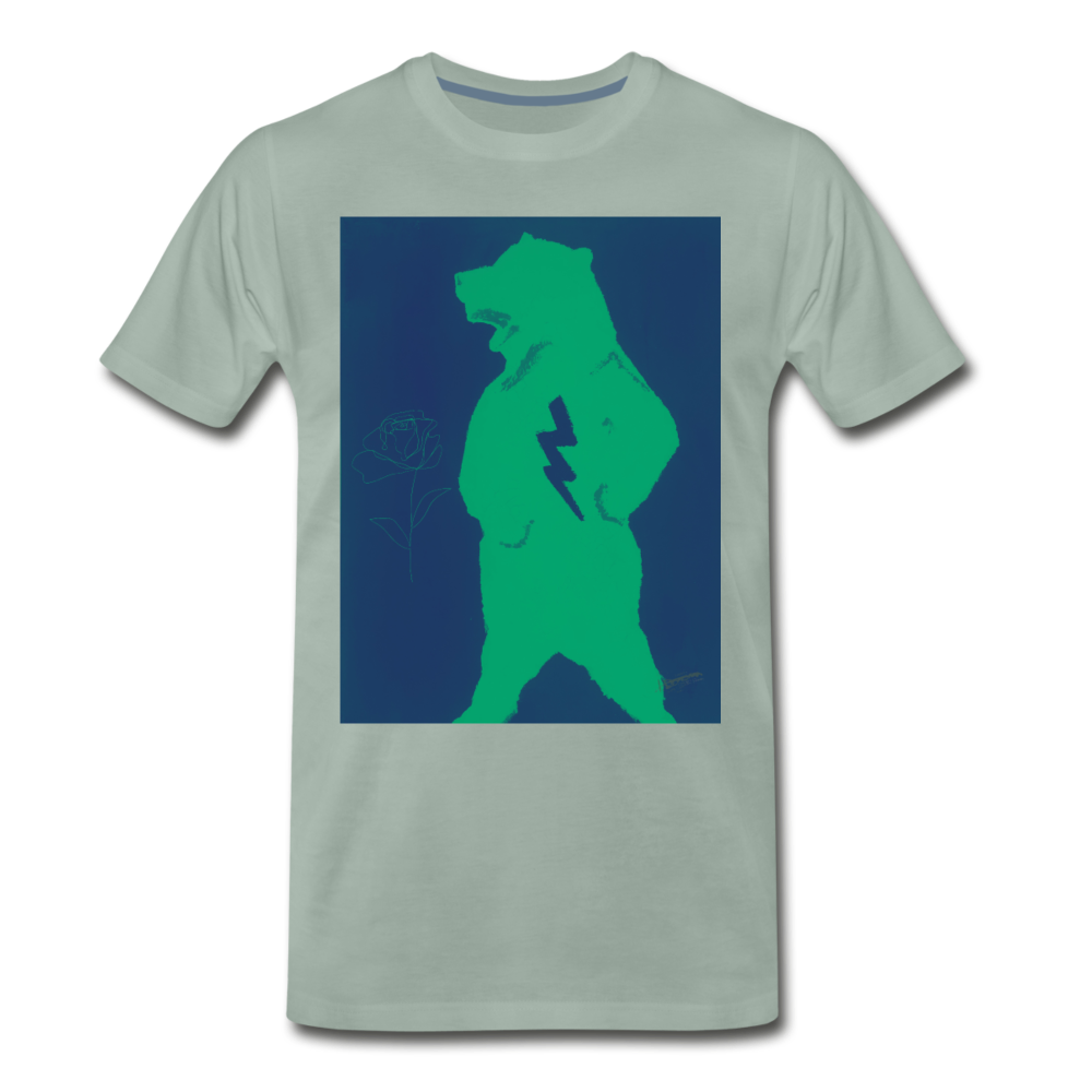 Men's Premium T-Shirt - steel green