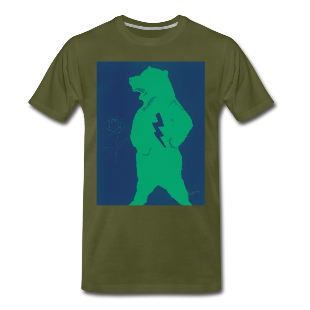 Men's Premium T-Shirt - olive green