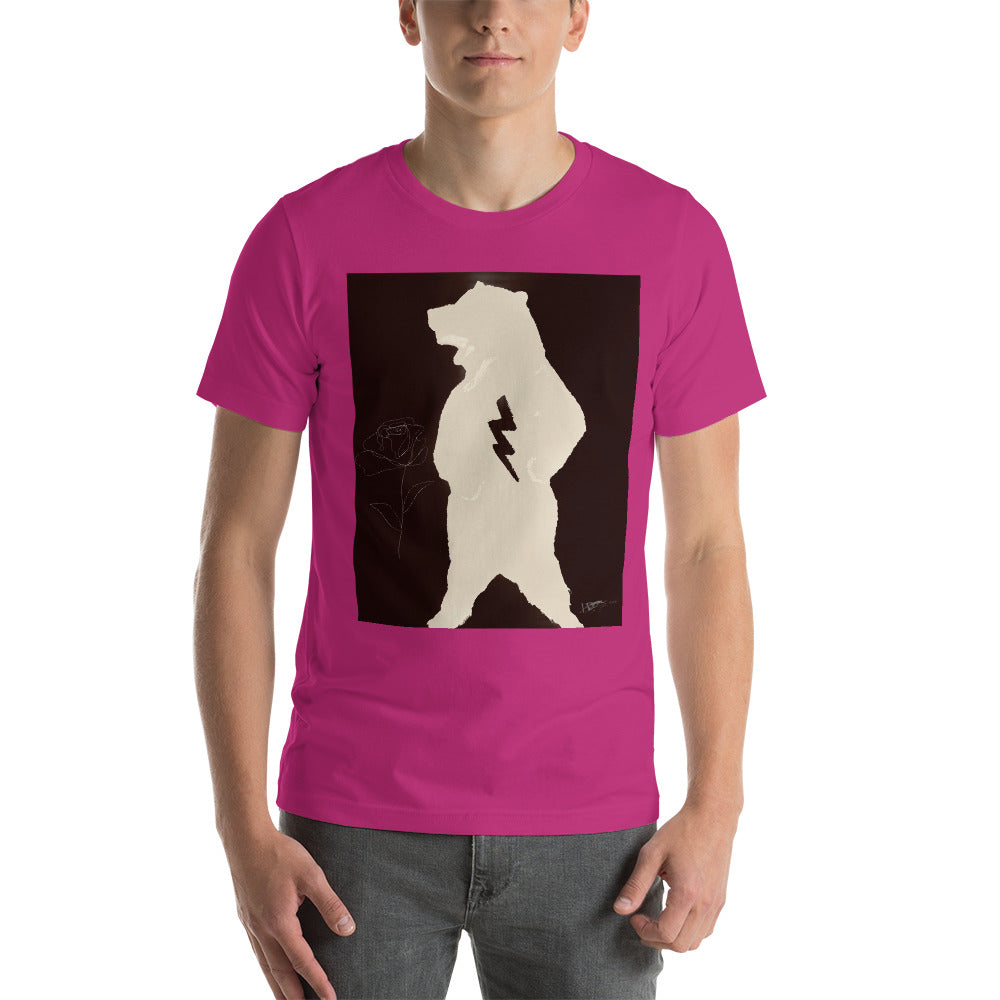 Short-Sleeve Unisex T-Shirt "Papa Bear Rosie" Sp