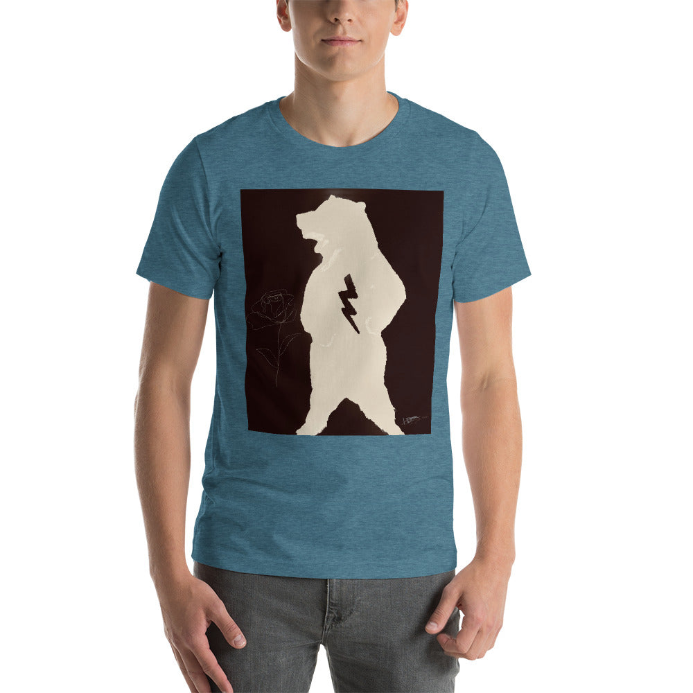 Short-Sleeve Unisex T-Shirt "Papa Bear Rosie" Sp