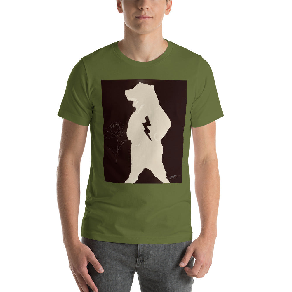 Short-Sleeve Unisex T-Shirt "Papa Bear Rosie" Sp