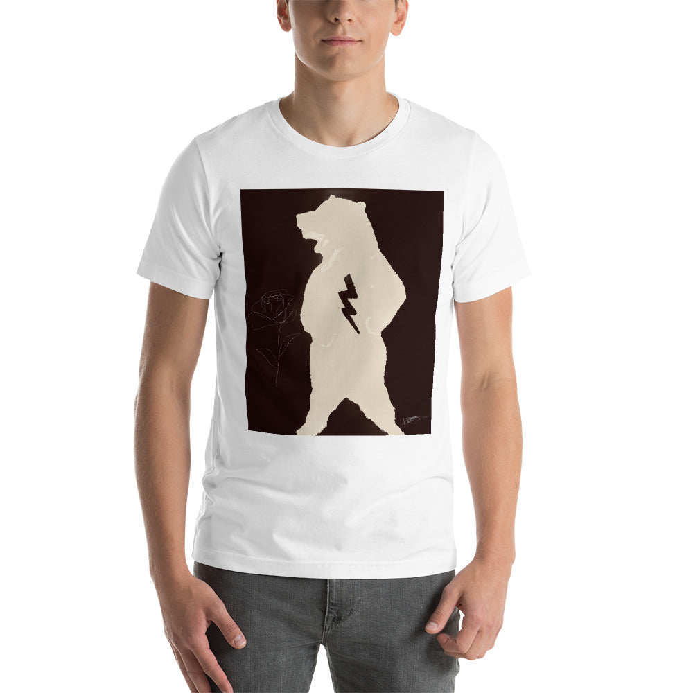 Short-Sleeve Unisex T-Shirt "Papa Bear Rosie" Sp