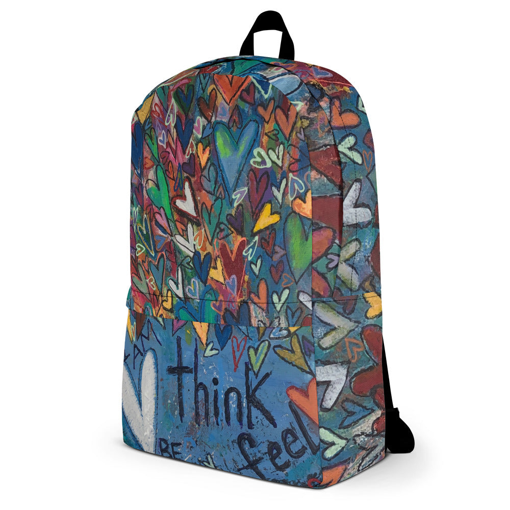 Backpack "Think Be Feel"