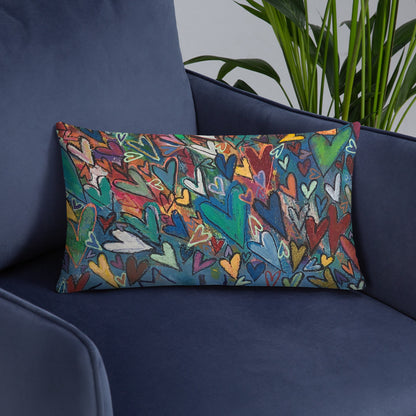 "Think Be Feel" Basic Pillow