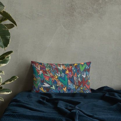 "Think Be Feel" Basic Pillow