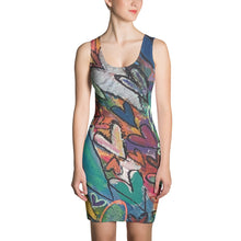 Load image into Gallery viewer, Sublimation Cut &amp; Sew Dress &quot;I adore you&quot;
