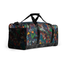 Load image into Gallery viewer, Duffle bag &quot;Think, Feel, Knowm Be LOVE&quot; Original Art by Stara Art, Artist Tara Sinclair
