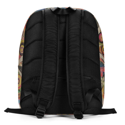 Minimalist Backpack "Cosmic Butterfly"
