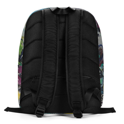 Minimalist Backpack  "Ideas in Bloom"