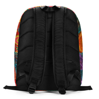 Minimalist Backpack "Golden Mermaid"
