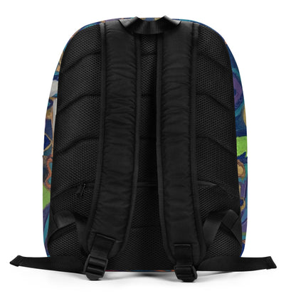 Minimalist Backpack "Ohm & Hearts