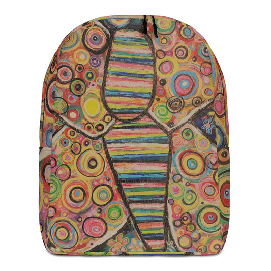 Minimalist Backpack "Cosmic Butterfly"