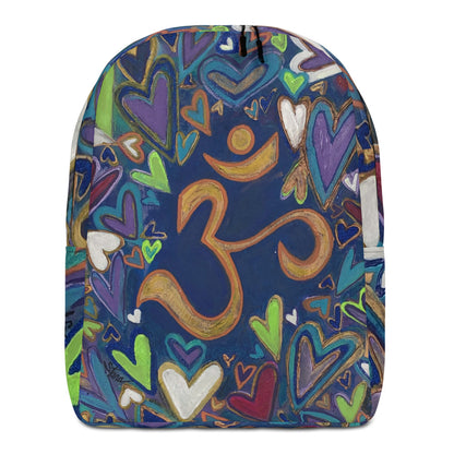 Minimalist Backpack "Ohm & Hearts