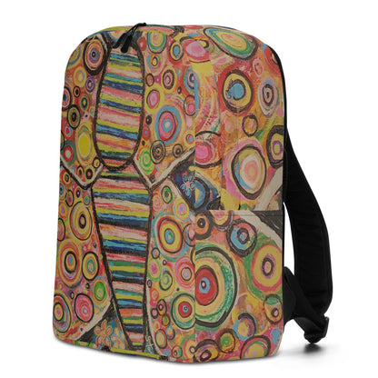 Minimalist Backpack "Cosmic Butterfly"