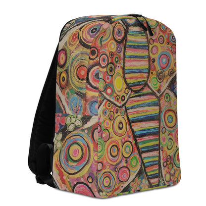 Minimalist Backpack "Cosmic Butterfly"
