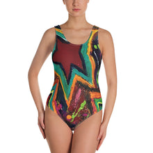 Load image into Gallery viewer, One-Piece Swimsuit &quot; 5 Star&quot;

