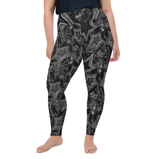 All-Over Print Plus Size Leggings