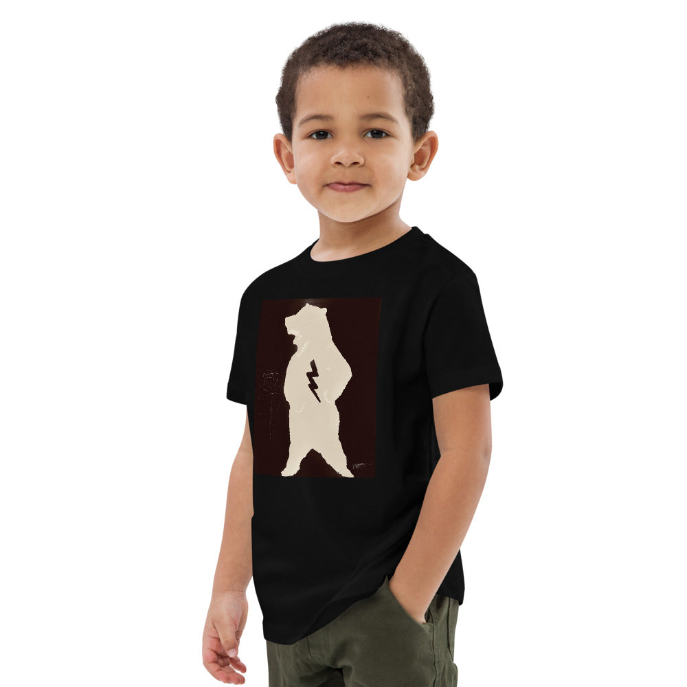 Organic cotton kids t-shirt "Papa Bear Rosie"