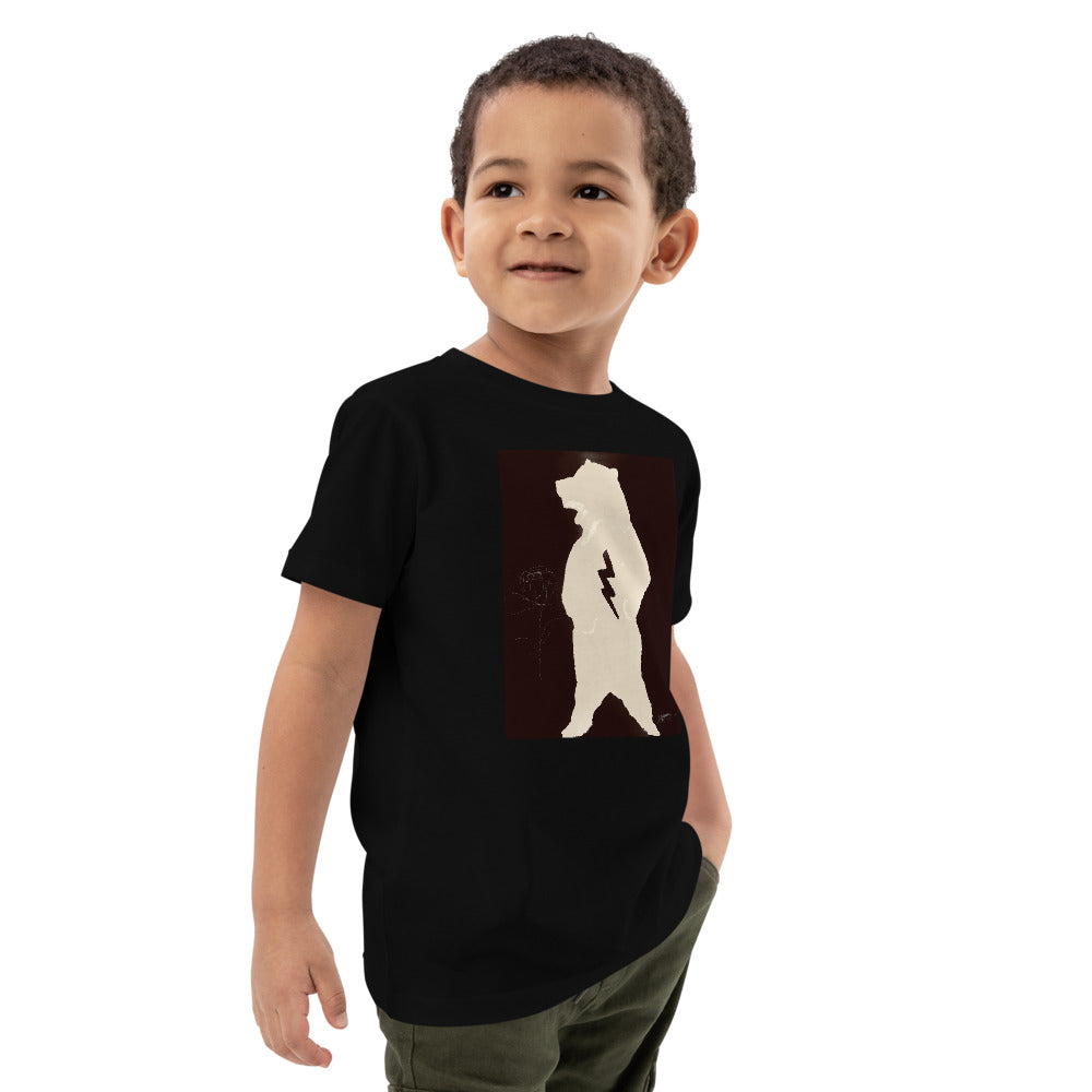 Organic cotton kids t-shirt "Papa Bear Rosie"