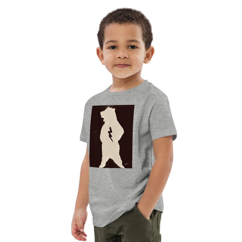 Organic cotton kids t-shirt "Papa Bear Rosie"