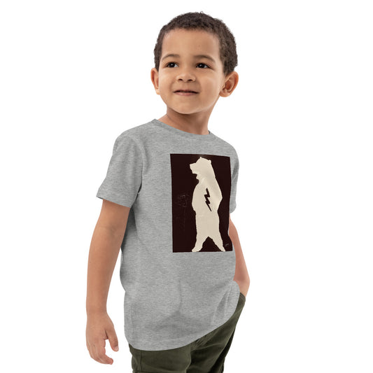 Organic cotton kids t-shirt "Papa Bear Rosie"