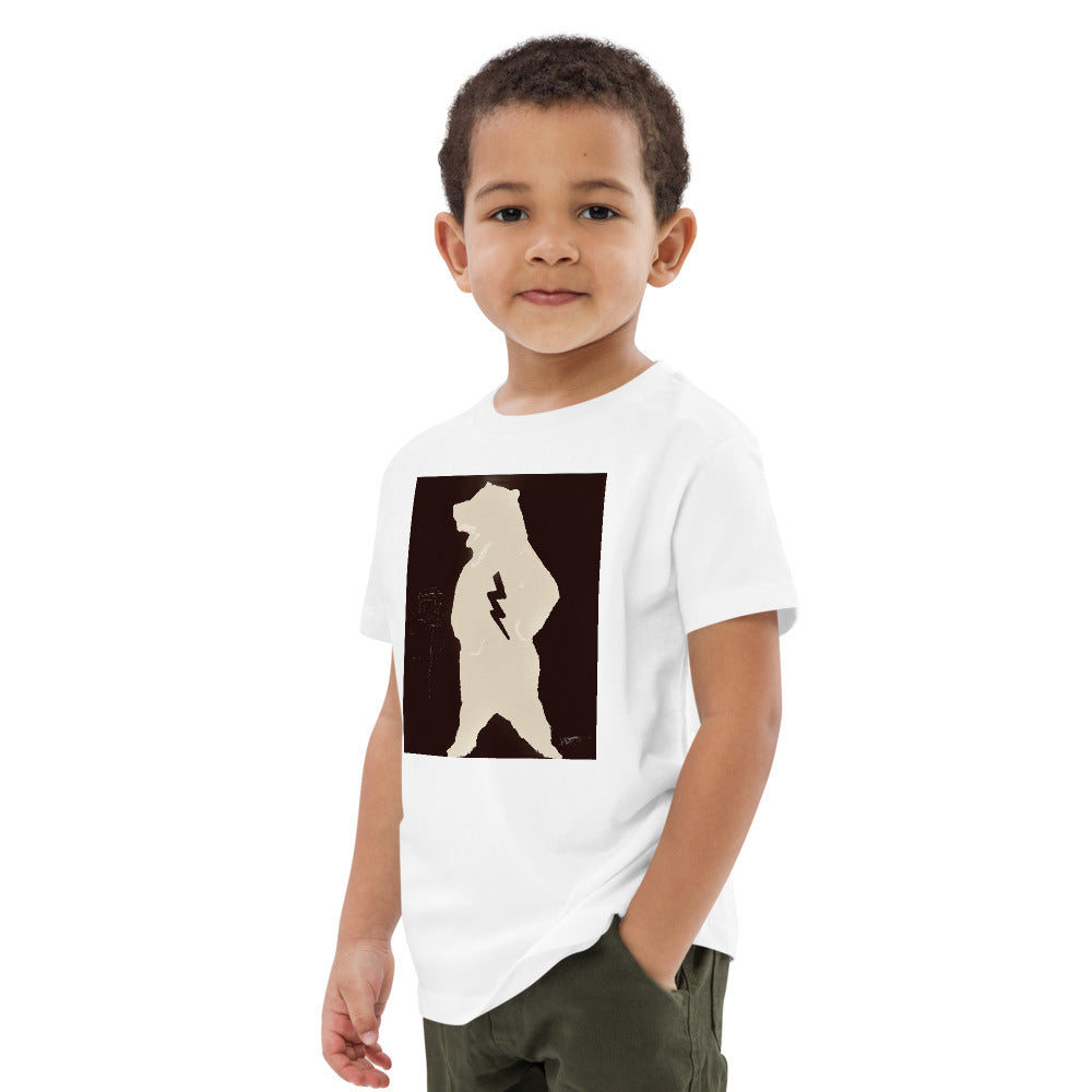 Organic cotton kids t-shirt "Papa Bear Rosie"