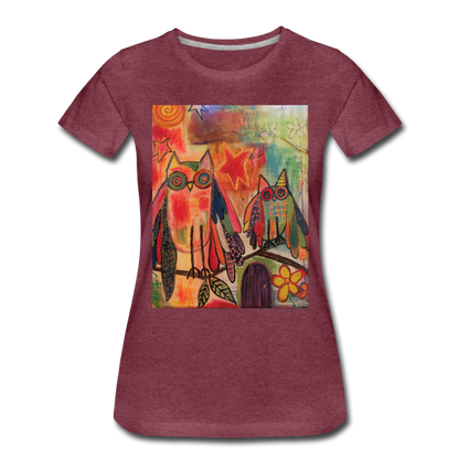 Women’s Premium T-Shirt - heather burgundy