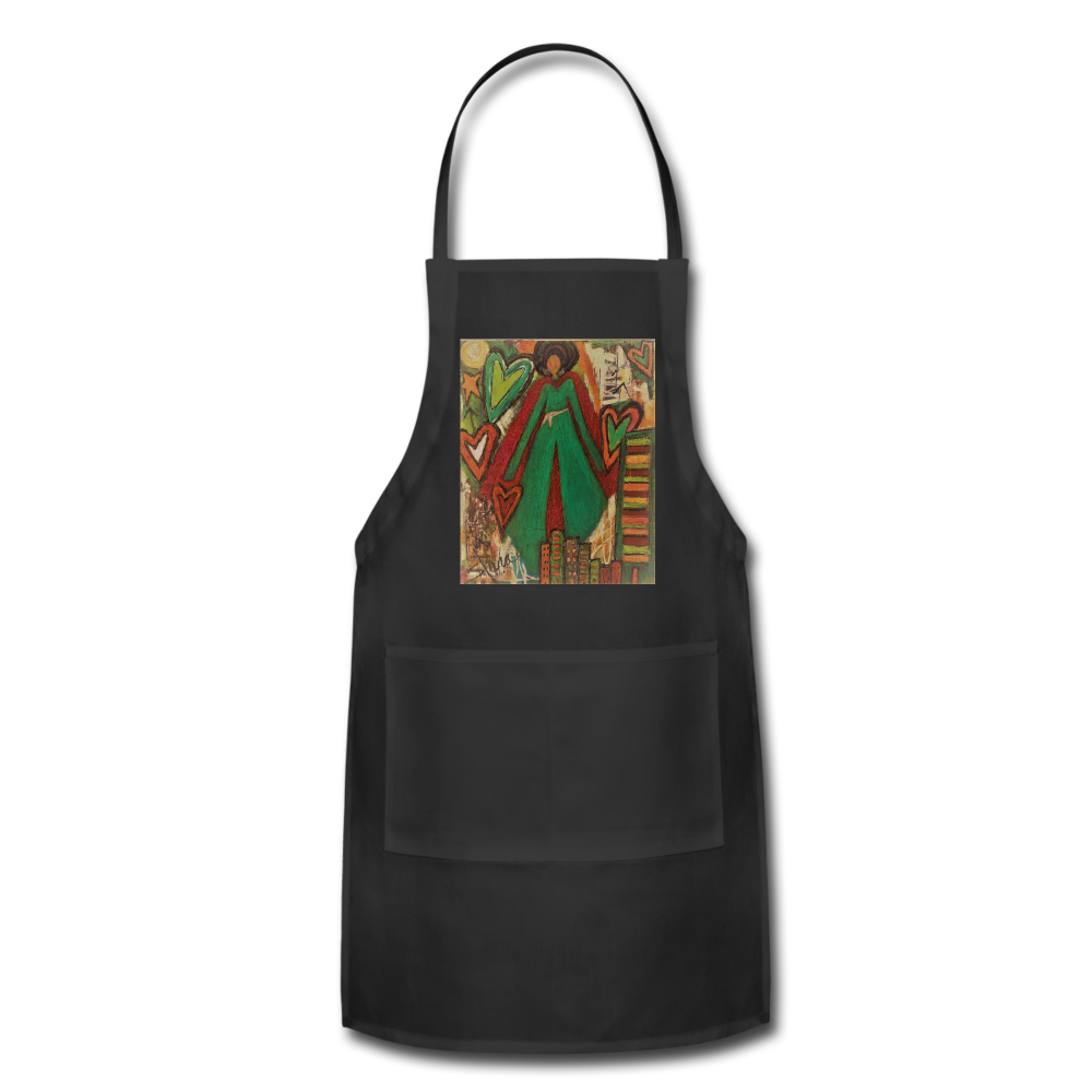 Adjustable Apron - black