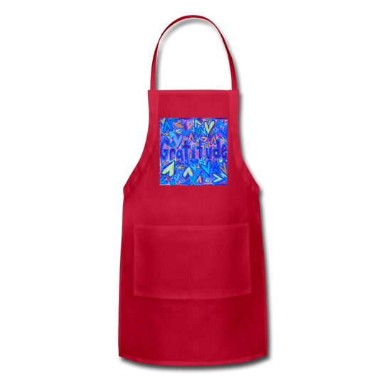 Adjustable Apron - red