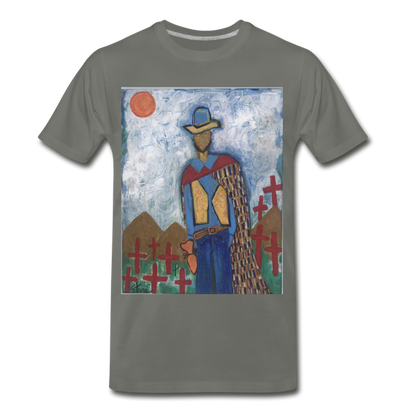 Men's Premium T-Shirt - asphalt gray