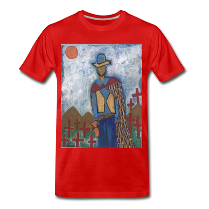 Men's Premium T-Shirt - red