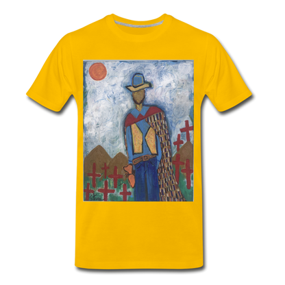 Men's Premium T-Shirt - sun yellow