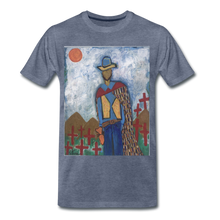 Load image into Gallery viewer, Men&#39;s Premium T-Shirt - heather blue
