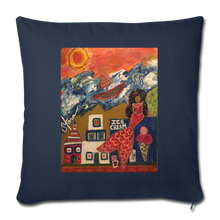 Load image into Gallery viewer, Throw Pillow Cover 18” x 18” - navy

