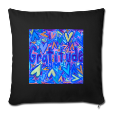 Load image into Gallery viewer, Throw Pillow Cover 18” x 18” - black
