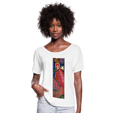 Load image into Gallery viewer, Women’s Flowy T-Shirt - white
