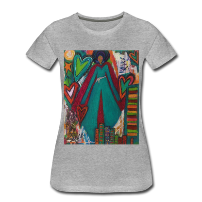 Women’s Premium T-Shirt - heather gray