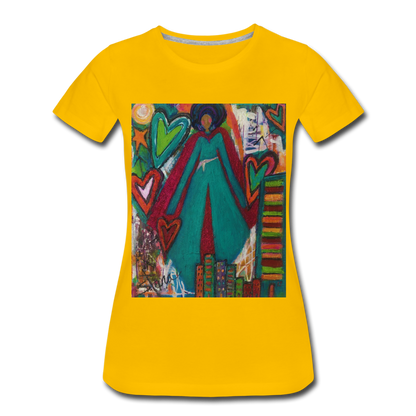 Women’s Premium T-Shirt - sun yellow