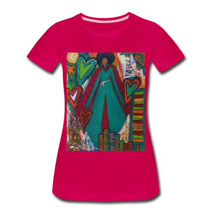 Women’s Premium T-Shirt - dark pink