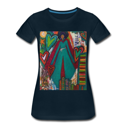 Women’s Premium T-Shirt - deep navy
