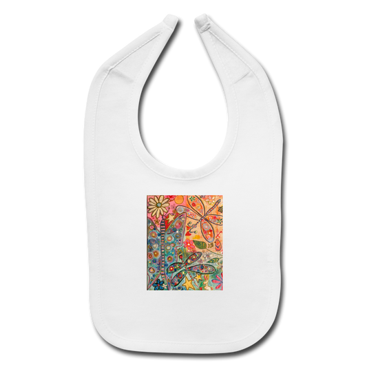 Baby Bib - white