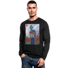 Load image into Gallery viewer, Men&#39;s Long Sleeve T-Shirt by Next Level - black
