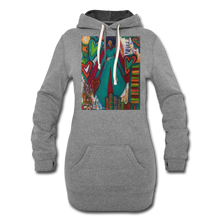 Load image into Gallery viewer, Women&#39;s Hoodie Dress - heather gray
