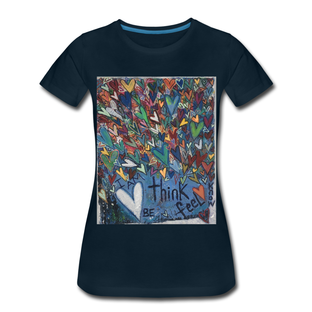 Women’s Premium T-Shirt - deep navy