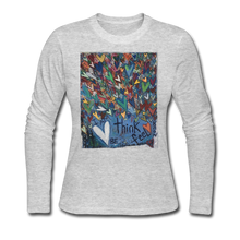 Load image into Gallery viewer, Women&#39;s Long Sleeve Jersey T-Shirt - gray

