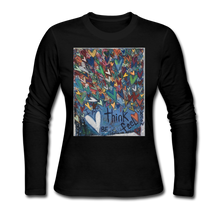 Load image into Gallery viewer, Women&#39;s Long Sleeve Jersey T-Shirt - black
