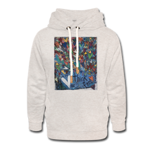 Load image into Gallery viewer, Shawl Collar Hoodie - heather oatmeal

