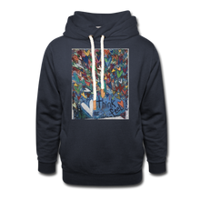 Load image into Gallery viewer, Shawl Collar Hoodie - navy
