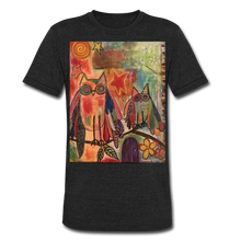 Load image into Gallery viewer, Unisex Tri-Blend T-Shirt - heather black
